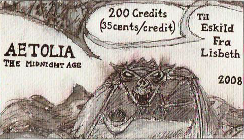 Aetolia gift certificate